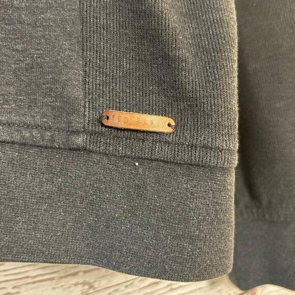 Ted Baker London Charcoal Shawl Collar Pullover Mens Size 4 - Picture 3 of 7